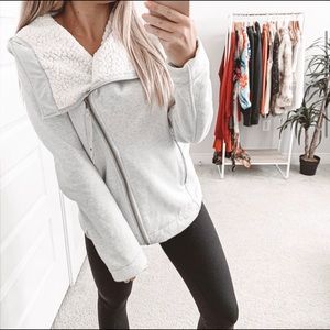 Lululemon Cozy Up Buttercup Jacket Silver Spoon